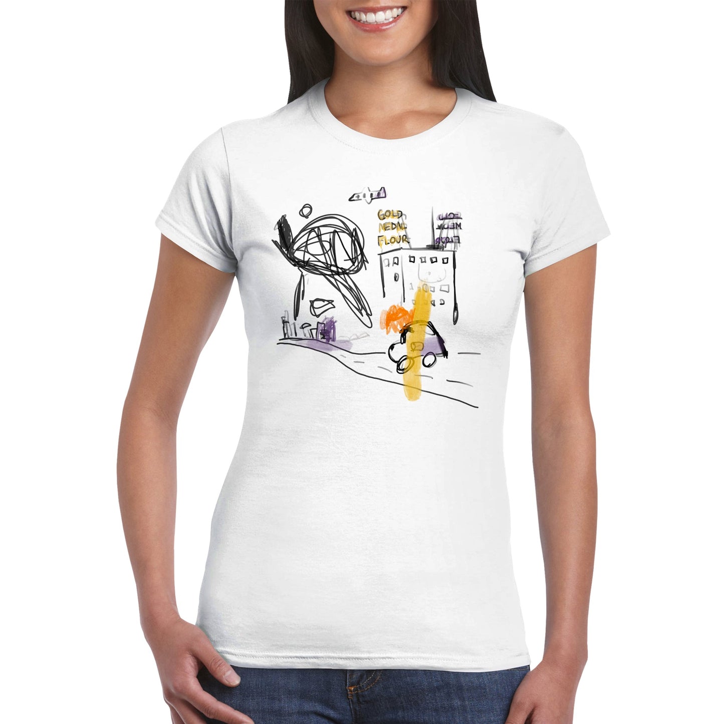 Mill District - Classic Womens Crewneck