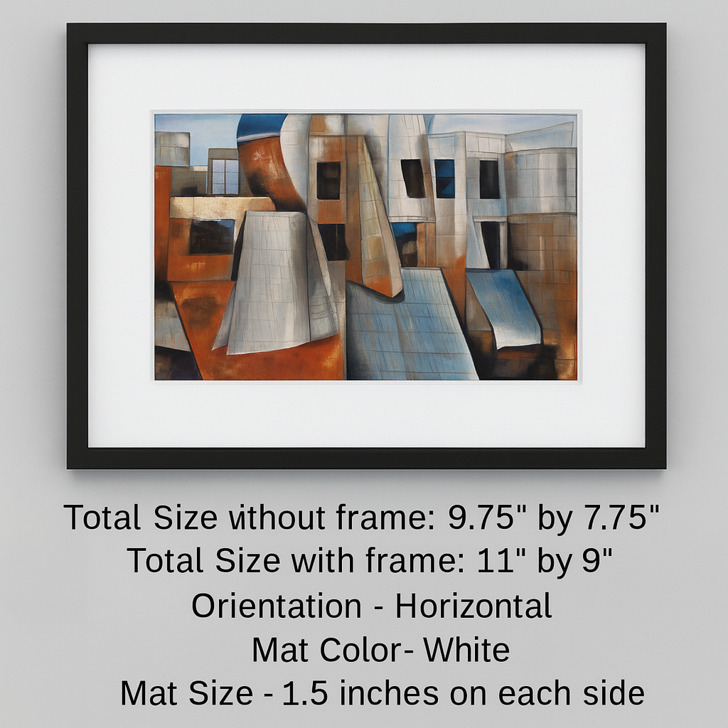 Weisman Art Museum, 5x7 Framed & Matted Print