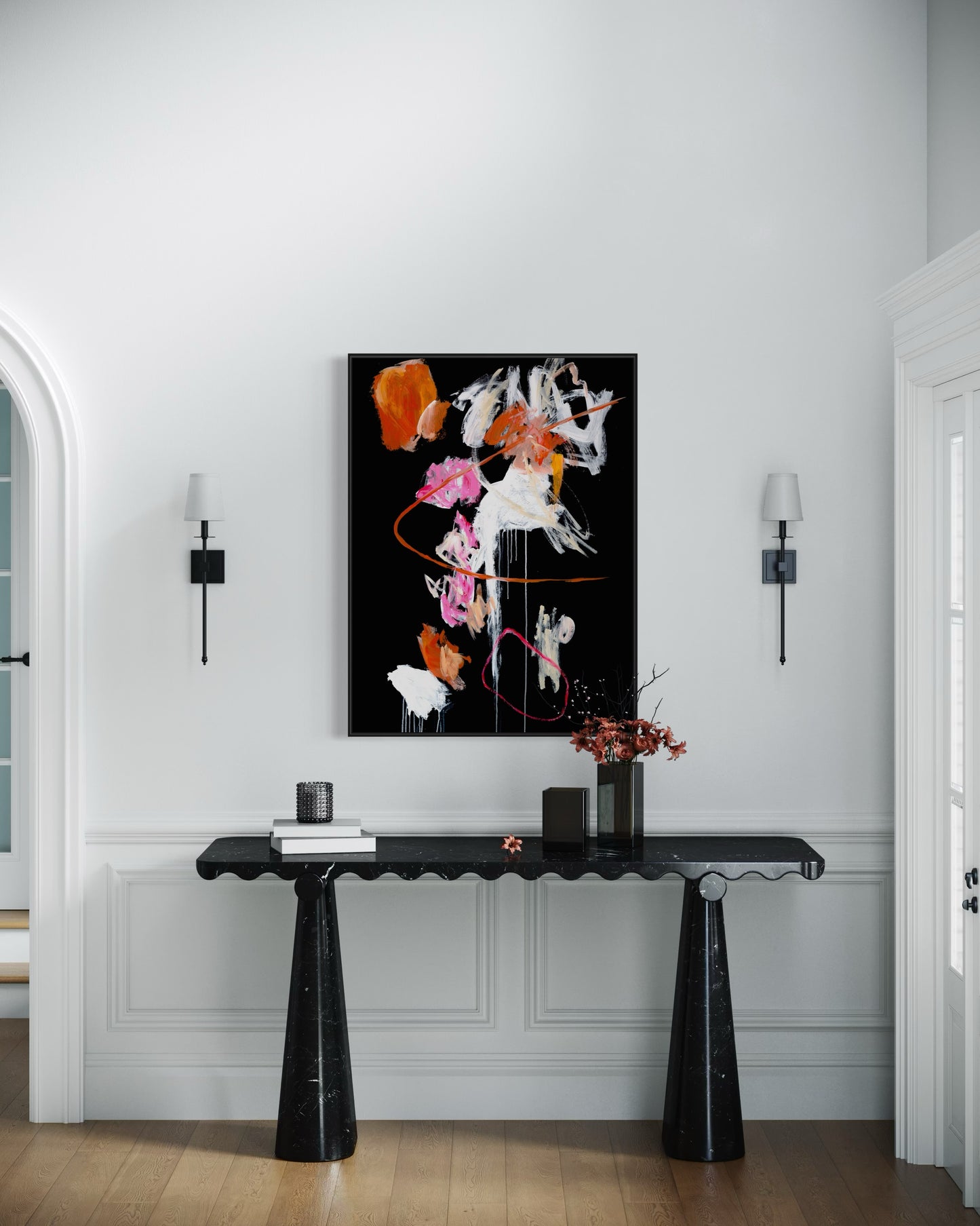 Four Seasons Poppy, Large Print