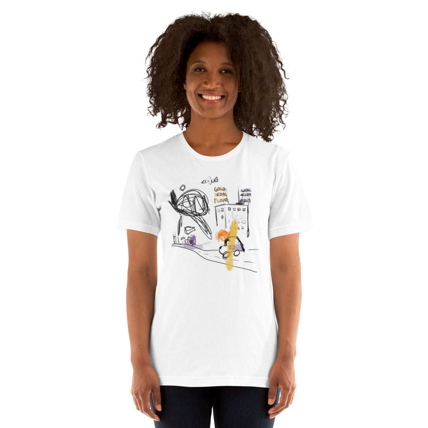Mill District, Bella + Canvas 3001 Unisex Staple T-Shirt