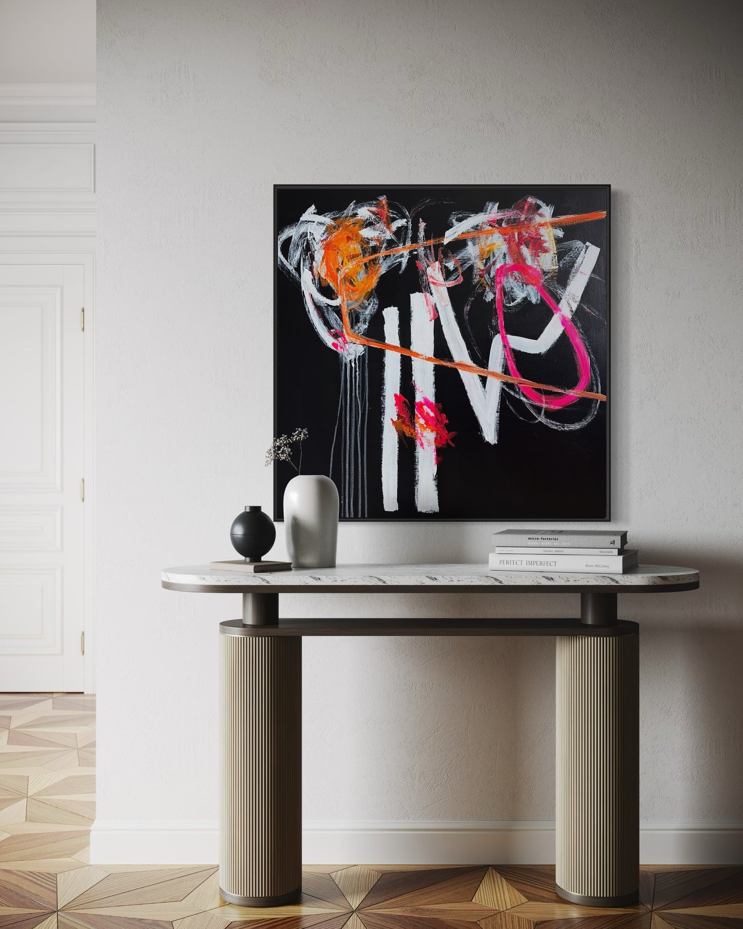 Four Seasons Pink, Large Print