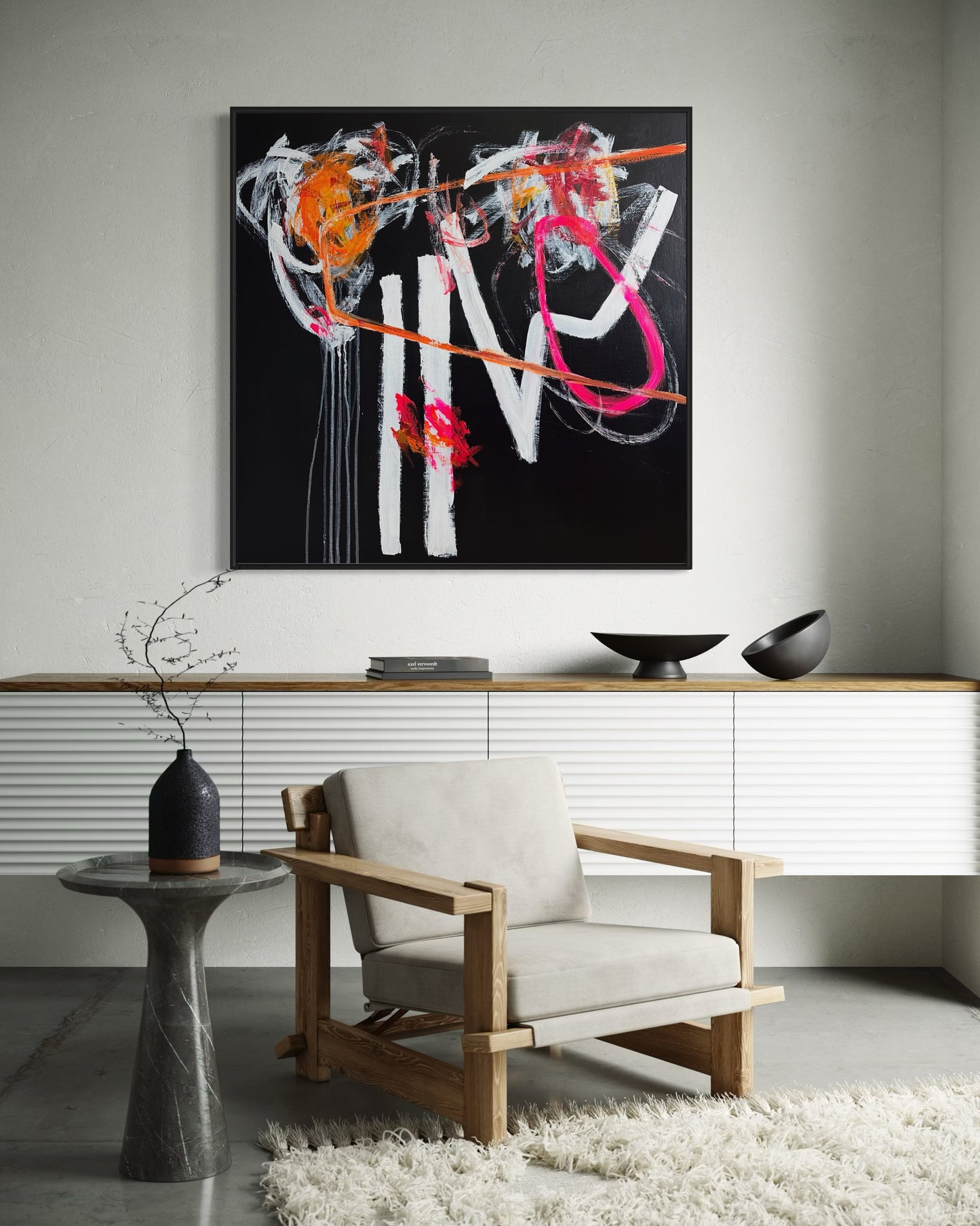 Four Seasons Pink, Large Print