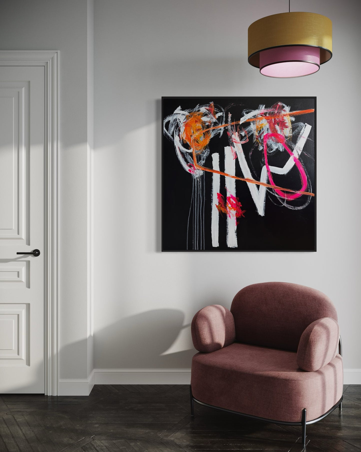 Four Seasons Pink, Large Print