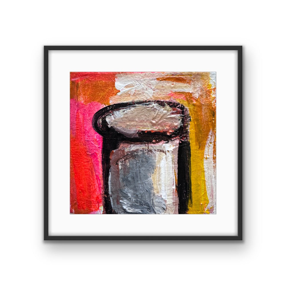 Fume 9x9 Framed Print