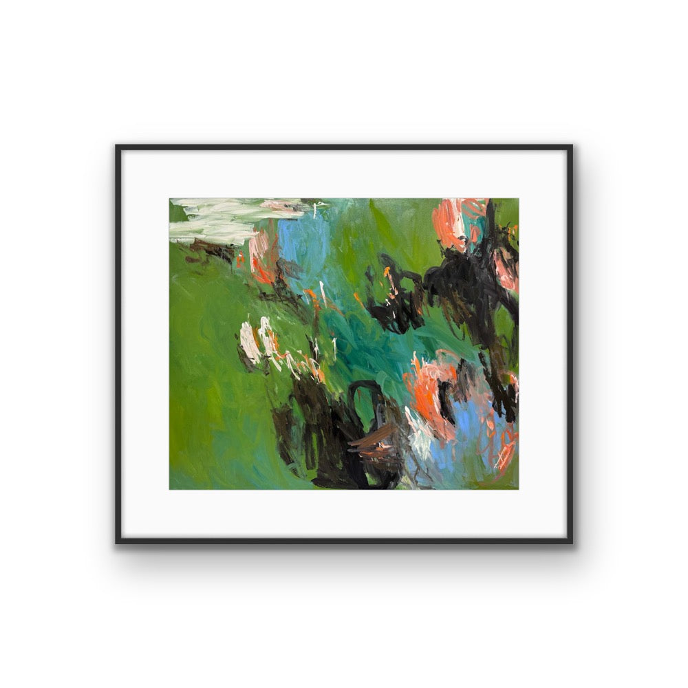 Garden, 14x12 Framed Print