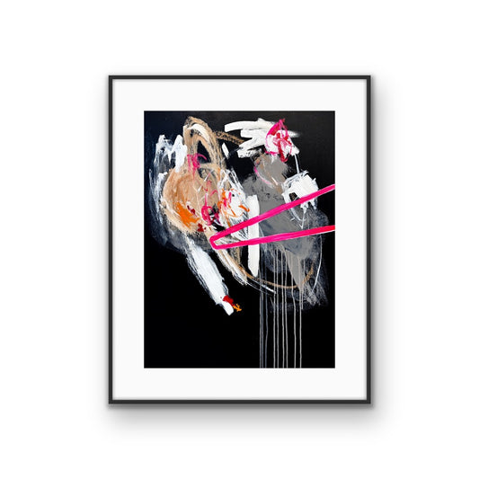 Pink, 11x9 Small Framed Print