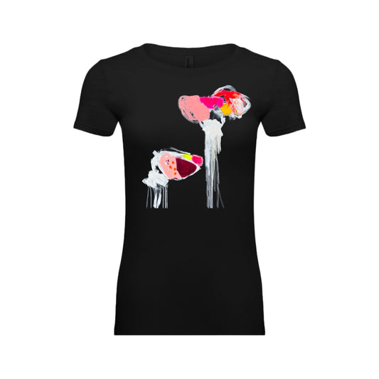 E-Wall, Threadfast Apparel Women's Triblend 202A