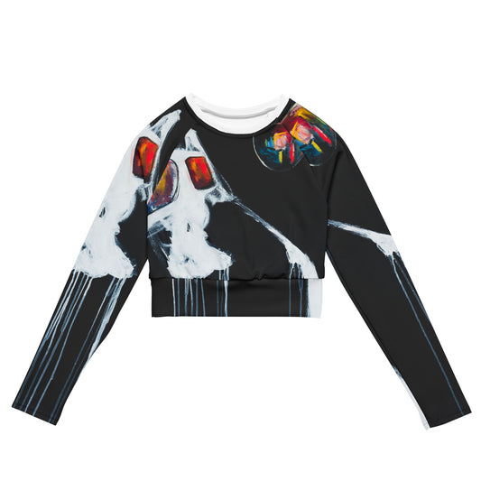 SXYMF, long-sleeve crop top