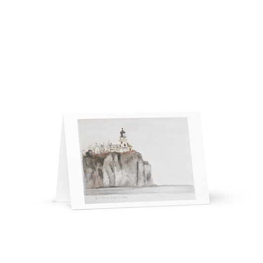 4x6 Greeting Card, Split Rock Lighthouse